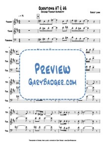 Chicago - Questions 67 & 68 - Trumpet, Tenor, Trombone