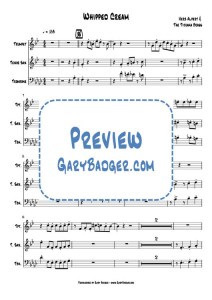 Herb Alpert - Whipped Cream - Trumpet, Tenor Sax, Trombone