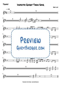 Inspector Gadget Theme Song - Trumpet