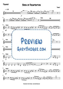 James - Born of Frustration - Trumpet