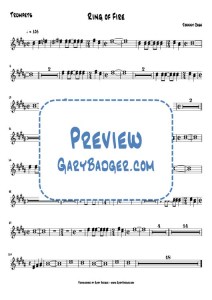 Johnny Cash - Ring of Fire - Trumpets