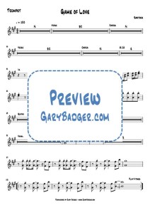 Santana - Game of Love - Trumpet