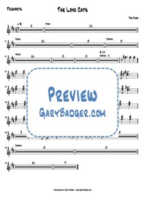 The Cure - The Love Cats - Trumpets