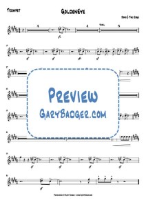 Tina Turner - James Bond GoldenEye - Trumpet