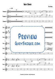 Tom Jones - Sex Bomb - Trumpets