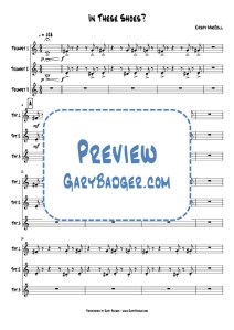 Kirsty MacColl - In These Shoes - Trumpets. Transcribed by Gary Badger - www.GaryBadger.com