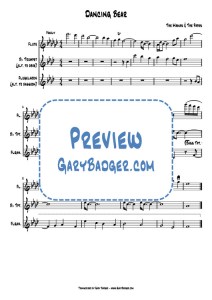 The Mamas & The Papas - Dancing Bear - Trumpets. Transcribed by Gary Badger - www.GaryBadger.com