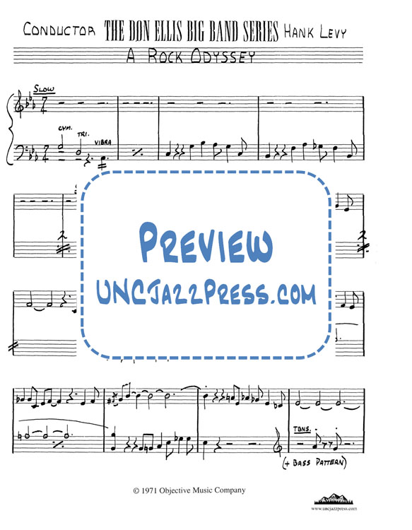 Don Ellis Hank Levy - A Rock Odyssey